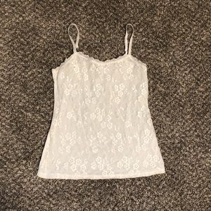 Cream Lace ELLE Camisole Tank Top